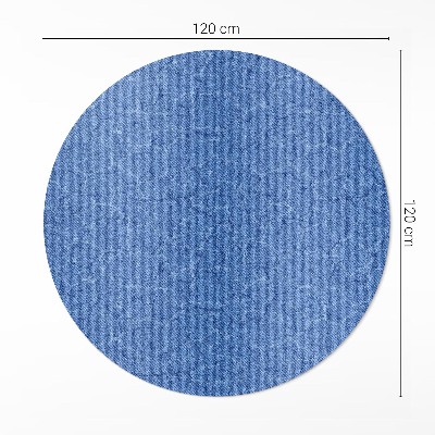 Kulatý vinylový koberec Abstraktní voda popraskané pozadí