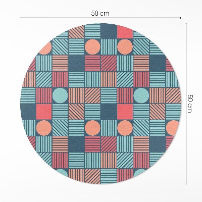 Retro vintage geometrický vzor