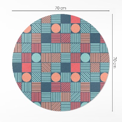 Retro vintage geometrický vzor