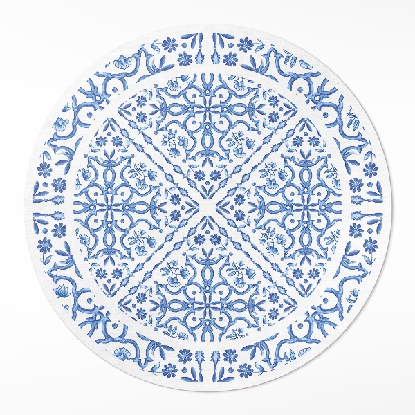Dekorativní dlaždice rostlinné ornamenty
