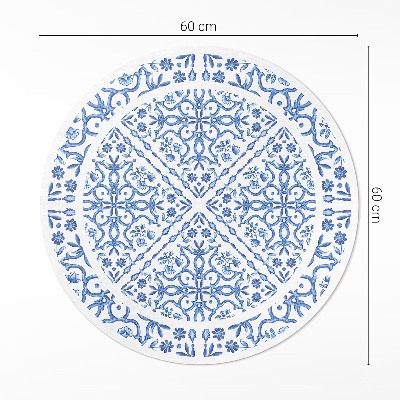 Dekorativní dlaždice rostlinné ornamenty