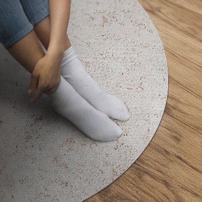 Kulatý vinylový koberec Textura kamene ozdobný beton