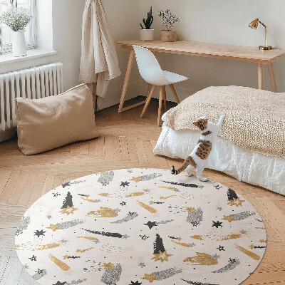 Malované hvězdy ve vesmíru boho