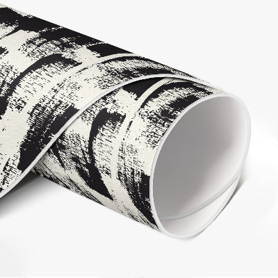 Kulatý vinylový koberec Monochromatická abstrakce skvrny barvy