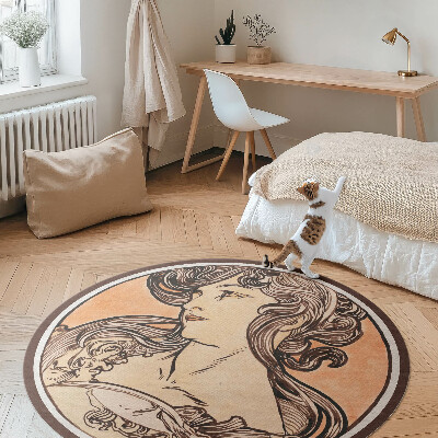 Portrét ženy Alfons Mucha