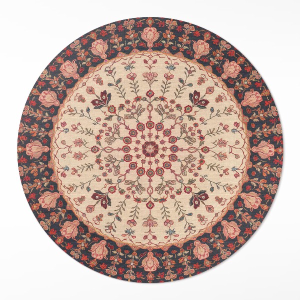 Mandala styl perský rostlinný motiv vintage