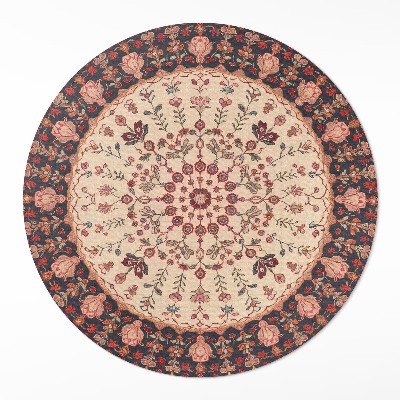 Mandala styl perský rostlinný motiv vintage