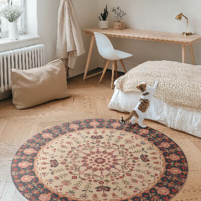 Mandala styl perský rostlinný motiv vintage