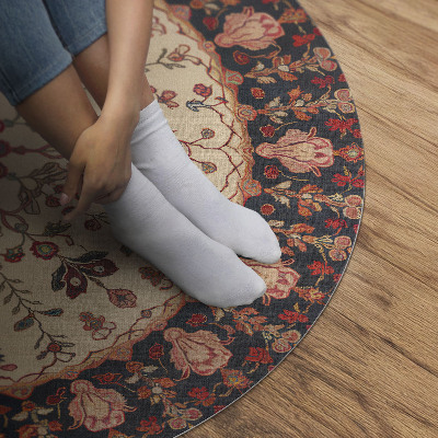 Mandala styl perský rostlinný motiv vintage