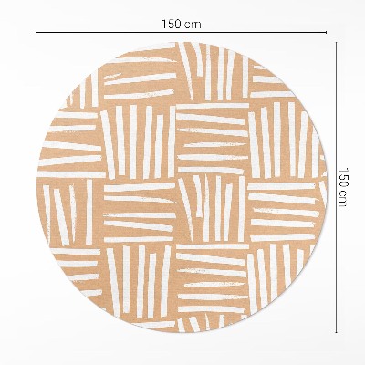 Minimalistický abstraktní vzor boho