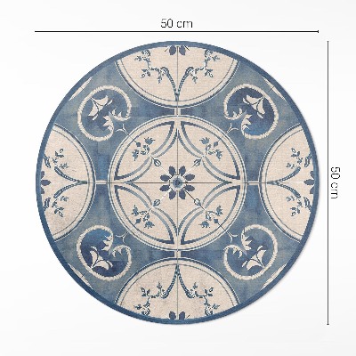 Dekorativní dlaždice s ornamenty vintage