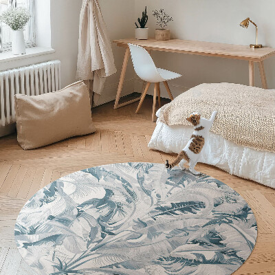 Elegantní listy glamour modré rostliny