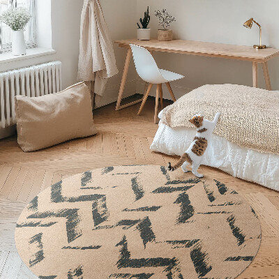 Indiánské šipky vzor v rybí kost odřený styl
