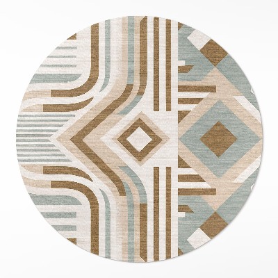 Boho abstrakce geometrický styl indiánský