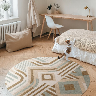 Boho abstrakce geometrický styl indiánský