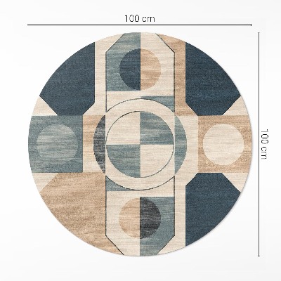 Geometrické tvary v retro stylu
