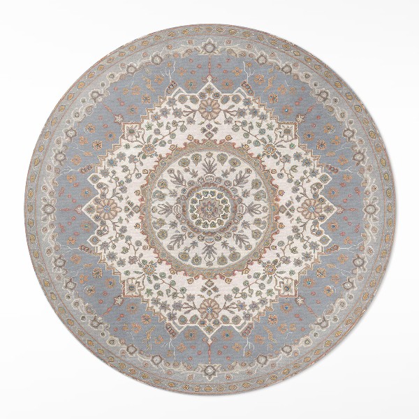 Jemný rostlinný ornament mandala vintage