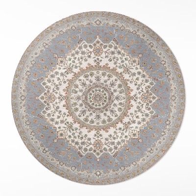 Jemný rostlinný ornament mandala vintage