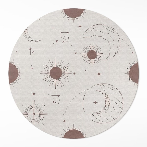 Vesmír měsíce hvězdy astrologický vzor