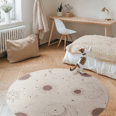 Vesmír měsíce hvězdy astrologický vzor