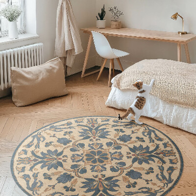 Ornament ve stylu rokoka mandala vintage