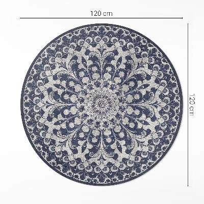 Kaleidoskop květin ve stylu retro