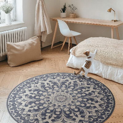 Kaleidoskop květin ve stylu retro
