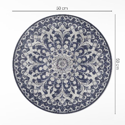 Kaleidoskop květin ve stylu retro