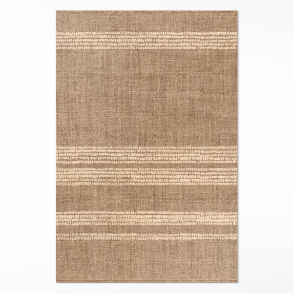 Béžové pruhy boho imitace tkaniny