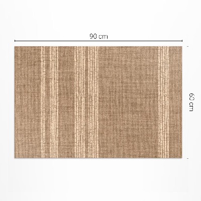 Béžové pruhy boho imitace tkaniny