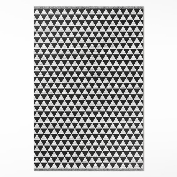 Geometrický vzor trojúhelníky imitace tkaniny