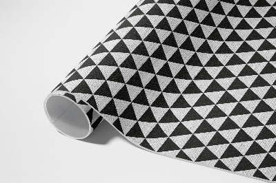 Geometrický vzor trojúhelníky imitace tkaniny