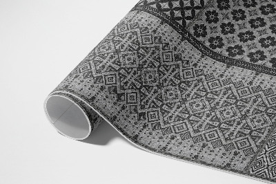 Vinylový koberec Aztécký styl imitace vzorované tkaniny