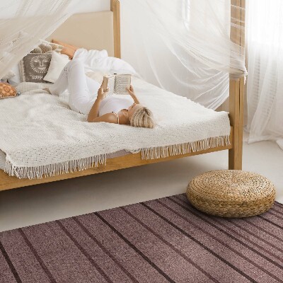 Hnědé pruhy boho vintage styl