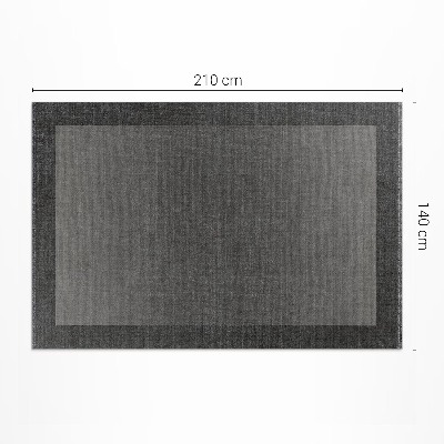 Vinylový koberec Šedý rám klasický vzor tkaniny