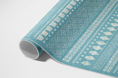 Vinylový koberec Indiánský vzor textura imitace tkaniny