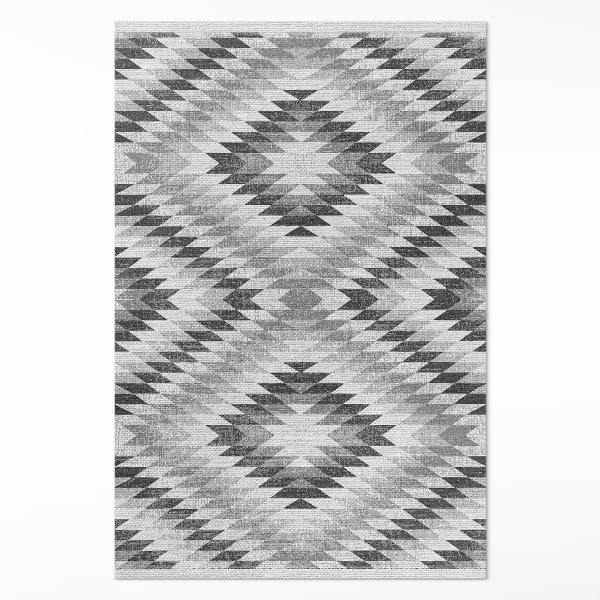 Šedý geometrický vzor imitace tkaniny