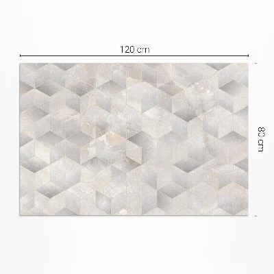 Kostky 3D moderní geometrický vzor