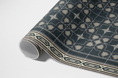 Vinylový koberec Hvězdy geometrické stará mozaika