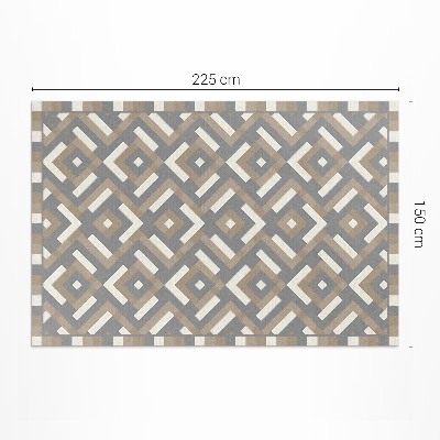 Geometrie pravidelný vzor vintage boho