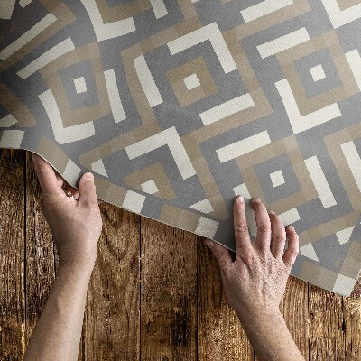 Geometrie pravidelný vzor vintage boho