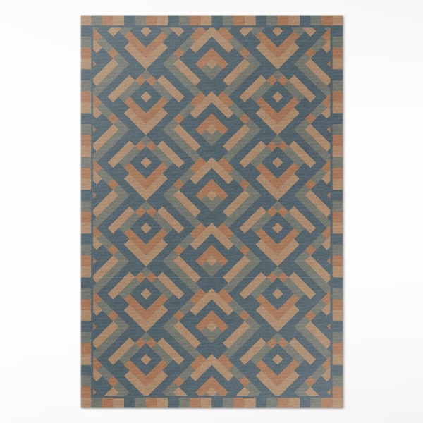 Aztécká geometrie vzor vintage boho