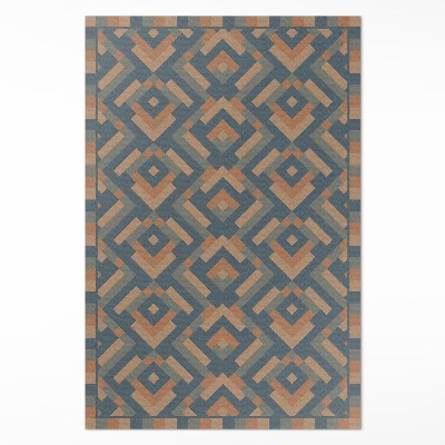 Aztécká geometrie vzor vintage boho