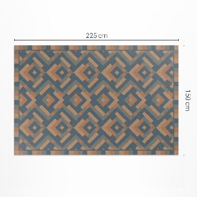Aztécká geometrie vzor vintage boho