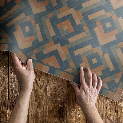 Aztécká geometrie vzor vintage boho