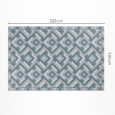 Aztécká geometrie ve stylu vintage boho