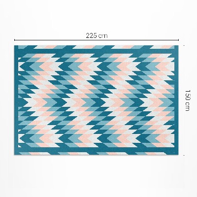 Geometrická rybí kost moderní design
