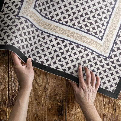 Vinylový koberec Geometrický cop elegantní mozaika