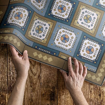 Geometrická kostka vzor ve stylu retro