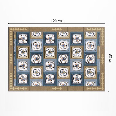 Geometrická kostka vzor ve stylu retro
